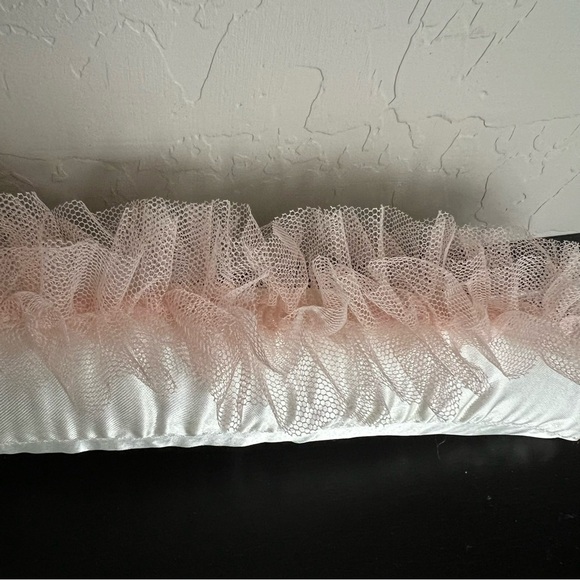 Bridal/Prom/Pageant dress hanger, handmade one of a kind. Ivory and blush pink - Picture 6 of 8